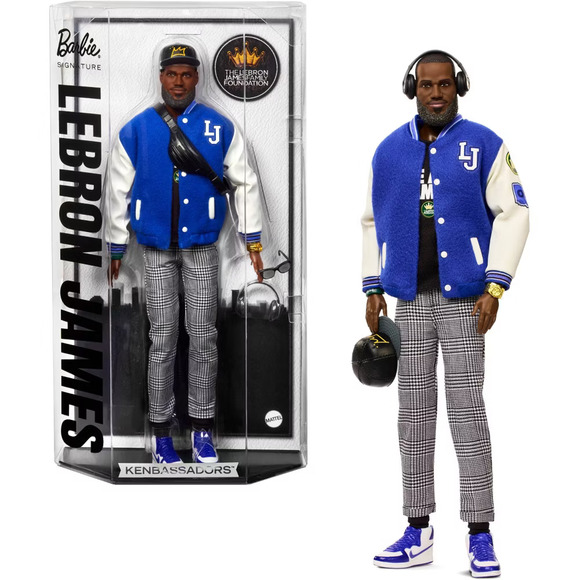 🔥Mattel Barbie Signature Lebron James Kenbassadors Ken Doll HRM33 2025 BNWT🔥